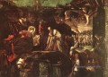 Adoration du Magi italien Renaissance Tintoretto